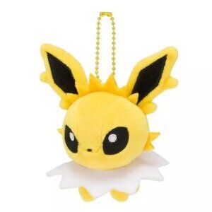 Pokemon Eevee Plush Keychain | Jolteon Kawaii Doll Pendant | Cute Gift for Kids